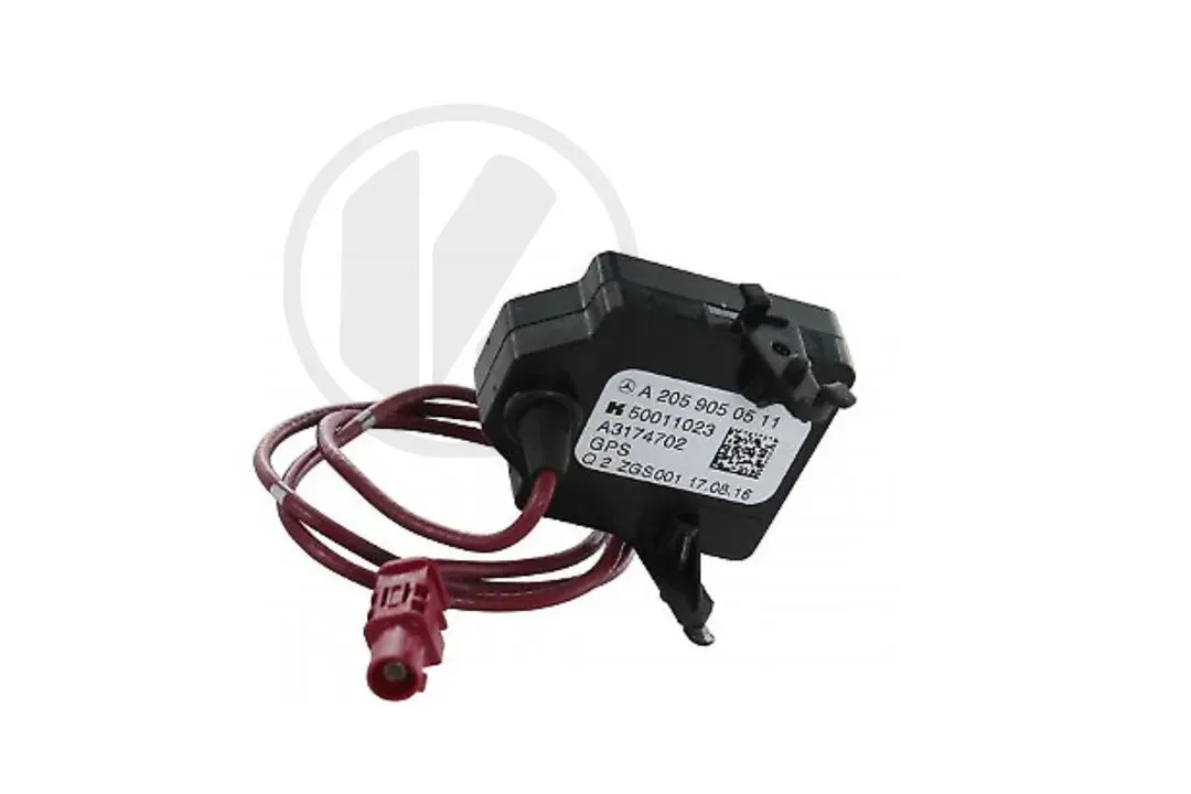 a205 coupe mirror triangle with gps + antenna lh c